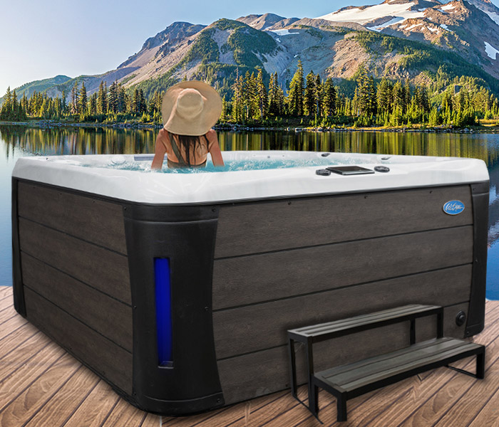 Calspas hot tub being used in a family setting - hot tubs spas for sale Glendora